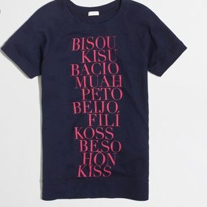 J Crew Bisou t shirt
